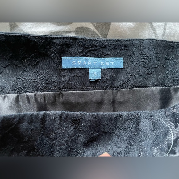 Strapless Damask Vintage Dress in Black Smartset - Picture 5 of 5